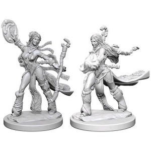 Image of Pathfinder Deep Cuts Unpainted Miniatures (W1) Human Female Sorcerer