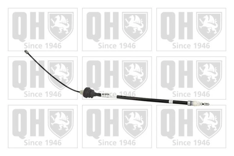 Image of QUINTON HAZELL Handbrake cable QUINTON HAZELL BC3830