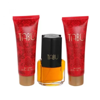 image of Tabu Cologne 35ml Body Lotion 75ml Body Wash 75ml Gift Set For Her