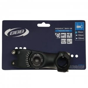 image of BBB HighSix BHS 28 Trekking Stem - Black