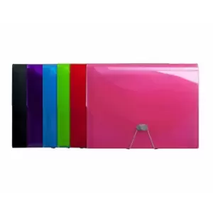 Image of Exacompta Iderama Expanding Case 13 Part A4 Pack of 6 Assorted, none