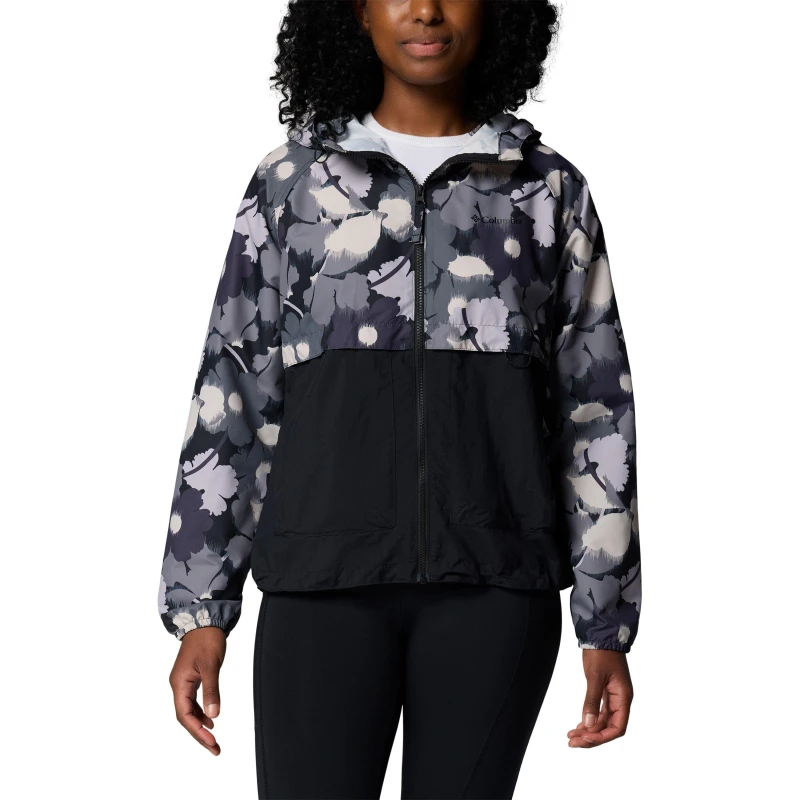 Image of Columbia Columbia Spire WB Ld62 Black Print female 14 (L)