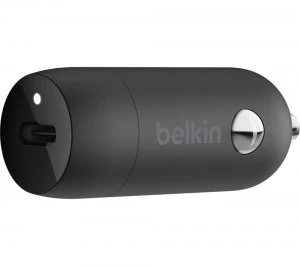 image of BELKIN CCA003btBK 20 W USB Car Charger