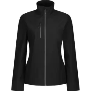 Image of TRA616 Honestly Made Womens Soft Shell Black (12) - Black - Regatta