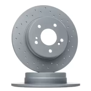 Image of ZIMMERMANN Brake disc 400.1412.52 Brake rotor,Brake discs MERCEDES-BENZ,C-Klasse Limousine (W203),C-Klasse T-modell (S203),C-Klasse Limousine (W202)
