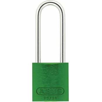 image of Abus - 72/30HB50 30mm Aluminium Padlock 50mm Long Shackle Green