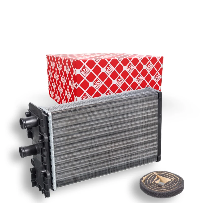 Image of FEBI BILSTEIN 36407 Heat Exchanger with gasket/seal Heat Exchanger,interior heating (467)