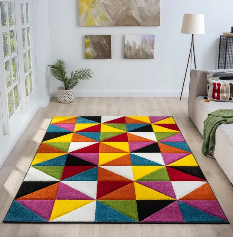 Image of Ultimate Rug SPECTRA CARVED DESTIN MULTI Multi 66/230cm