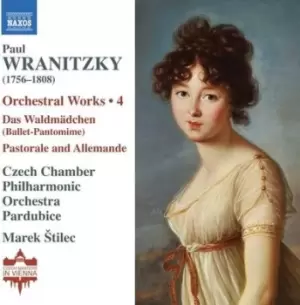 Image of Paul Wranitzky Orchestral Works - Volume 4 by Paul Wranitzky CD Album