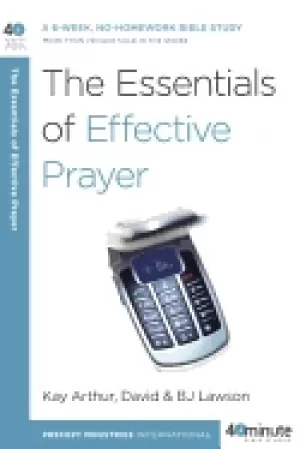 Image of essentials of effective prayer