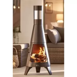 Image of Tower Fire Pit with Chimney