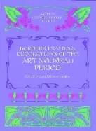 Image of borders frames and decorations of the art nouveau period