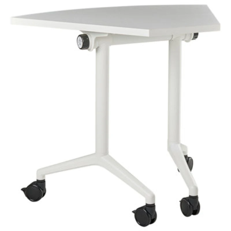 Image of Beliani Foldable Corner Desk Module Cavi White 90 Cm 64 Cm