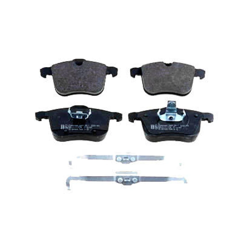 Image of ZIMMERMANN 23404.205.2 Brake pad set Front Axle, prepared for wear warning indicator, with spring Brake Pad Set,disc brake (402)