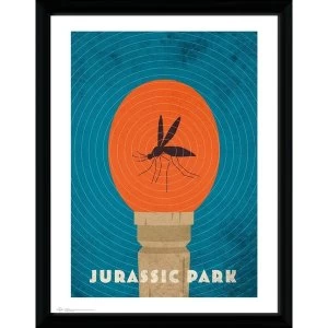 image of Jurassic Park - Amber Collector Print