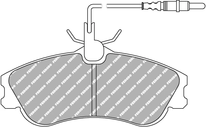 Image of FERODO RACING Brake pad set FERODO RACING FCP1112H