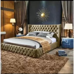 Image of Royale Bed King Plush Velvet Mink