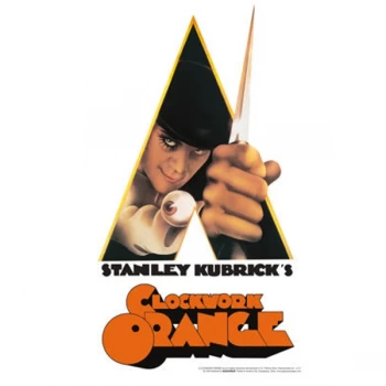 Image of A Clockwork Orange Knife Tin Sign