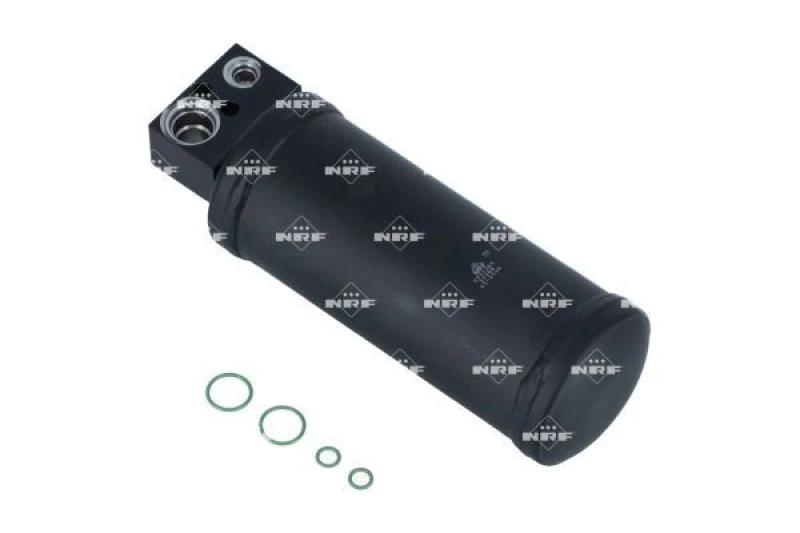 Image of NRF 33094 Receiver Drier EASY FIT Steel, with seal ring, with gaskets/seals Steel Dryer,air conditioning (851)