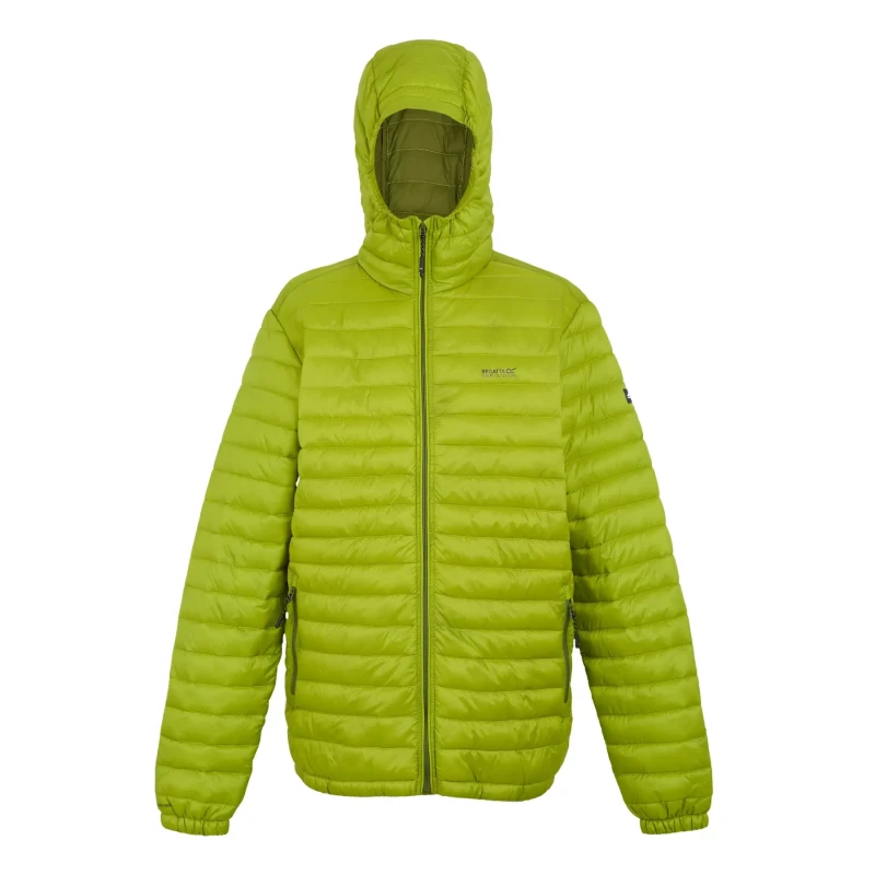 Image of Regatta Men Hurden Padded Jacket in Green Size: Small Green S Male 5063019998534