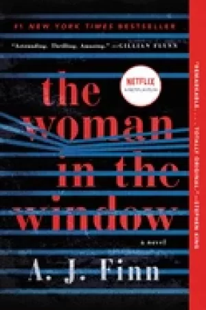 Image of woman in the window a novel