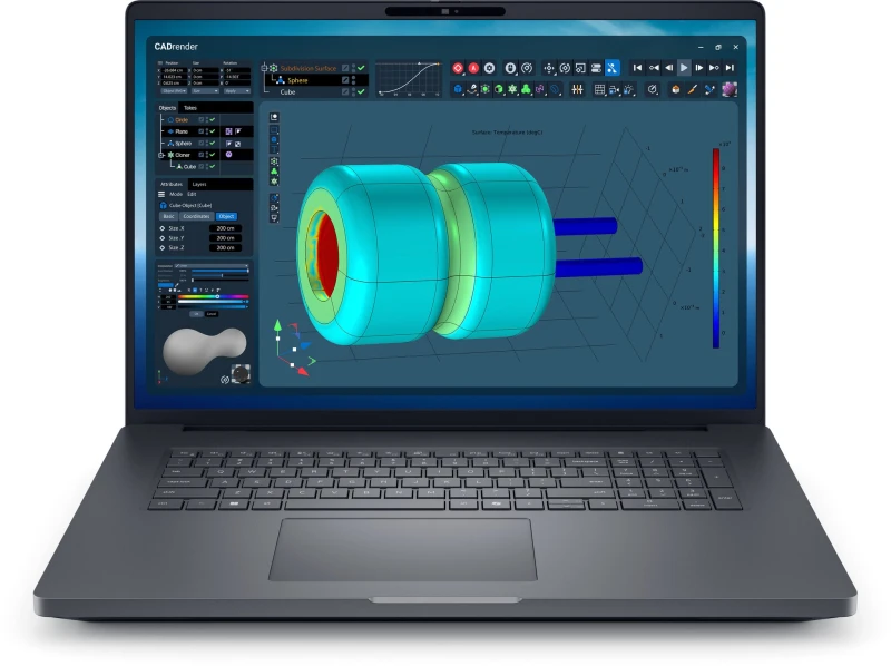 Image of DELL Pro Max 18 Plus MB18250 Intel? Core? Ultra 7 processor 265HX. 55W