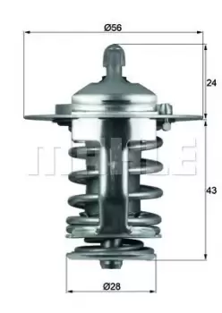 Image of Car TX-70-82 70808397 by MAHLE Original