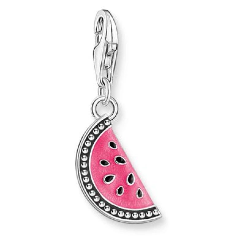 Image of Thomas Sabo 2213-664-7 Silver Charm Pendant Watermelon Jewellery