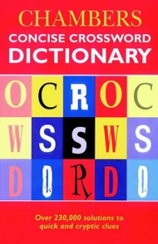 Image of Chambers Concise Crossword Dictionary by Catherine Schwarz Paperback