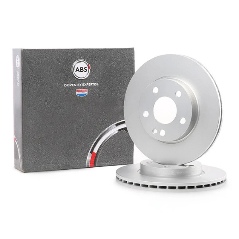 Image of A.B.S. 17646 Brake disc Vented, Coated Brake Disc (82)