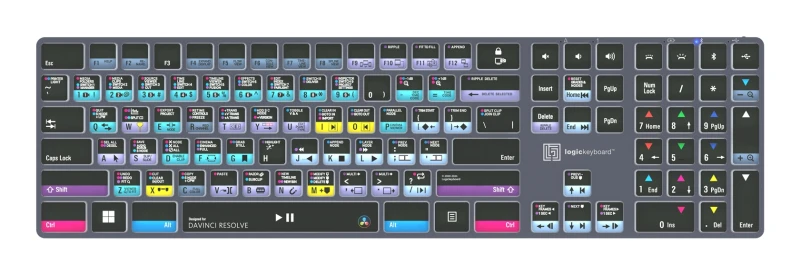 Image of Logickeyboard LKB-RESB-TPC keyboard Home/Office USB + Bluetooth QWERTY