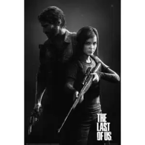 Image of The Last of Us Black and White Portrait Maxi Poster