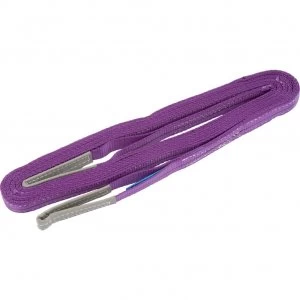Image of Draper Duplex Lifting Strap Reinforced Sling 50mm 1m 1 Tonne