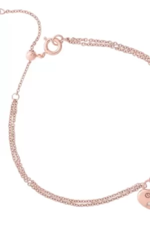 Image of Olivia Burton Jewellery Screw Heart Bracelet OBJSAB18