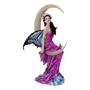 image of Moon Amethyst Fairy Figurine By Nene Thomas