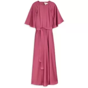 Image of Ted Baker Hariiet Raglan Sleeve Tea Midi Dress - Pink