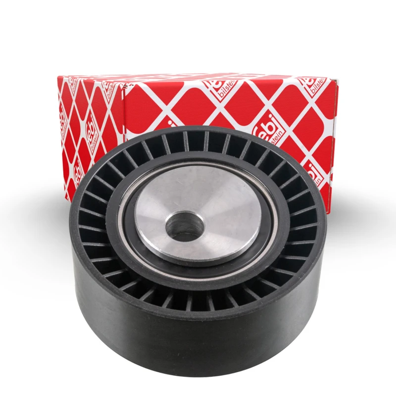 Image of FEBI BILSTEIN 05801 Tensioner Pulley Plastic Tensioner Pulley,v-ribbed belt (310)