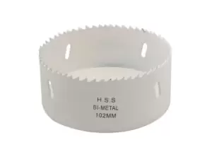 image of Silverline 934114 Bi-Metal Holesaw 102mm