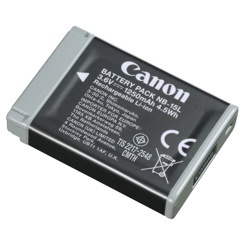 Image of Canon NB-15L Rechargeable Battery Pack for Powershot SX730 SX720 SX620