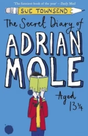 Image of The Secret Diary of Adrian Mole Aged 13 3/4 by Sue Townsend (Paperback, 2002)