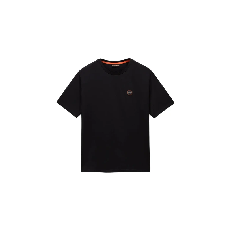 Image of T-Shirt Napapijri S-Badge Noir Male XS