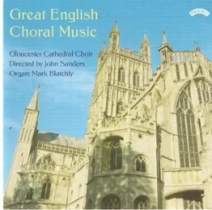 Image of Great English Choral Music by John Sanders CD Album