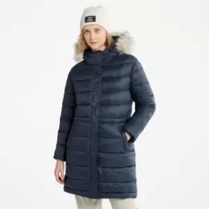 Timberland Down-free Parka For Her In Navy Dark Blue, Size S