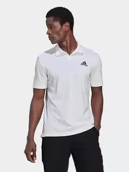Image of Adidas Clubhouse 3-Bar Tennis Polo Shirt