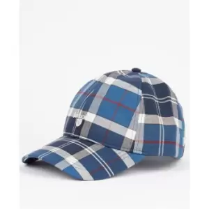 Image of Barbour Tartan Sports Cap - Blue