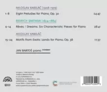 image of Kabelac: Eight Preludes/Motifs from Exotic Lands/Smetana: Dreams