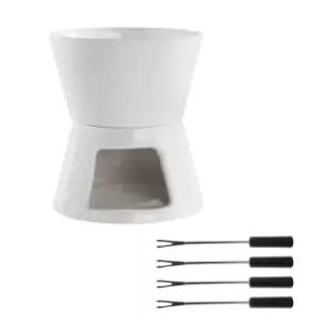 image of Ceramic Fondue Set M&amp;W