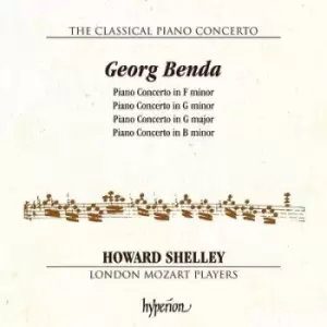Image of Georg Benda Piano Concerto in F Minor/ by Georg Benda CD Album
