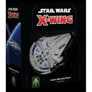 Image of Star Wars X-Wing: Lando's Millennium Falcon Expansion Pack Board Game