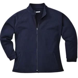 Image of Portwest Ladies Aran Fleece Navy 2XL